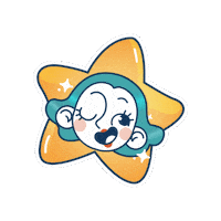 Coffee Star Sticker by Blue Luna