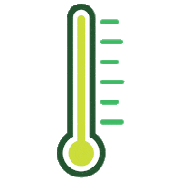 Weather Temperature Sticker by Seattle-Tacoma International Airport