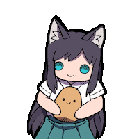 Happy Girl Sticker