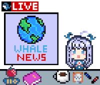 Pixel News Sticker