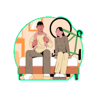 roundel bicycle 여행 jeju 제주 Sticker