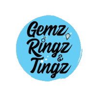 gemzringztingz tingz gemz ringz gemzringztingz Sticker