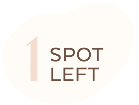 1 Spot Left Sticker by DAYR STUDIO