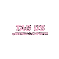 Tag Us Sticker by Bee Inspired