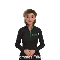 Pommes Frites Sticker Sticker by Sign Time - SiMAX
