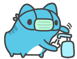 Handwashing Sticker by Capoo