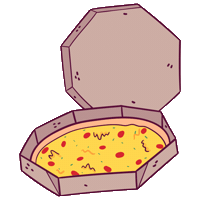 Art Food Sticker