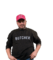 macelleriamaurobbq bbq butcher cuneo macelleria Sticker