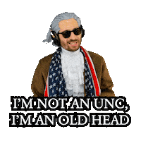 Old Head Sticker