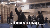 ninjutsu kunai GIF by AKBAN Academy