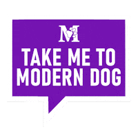 moderndogpgh daycare dog daycare doggy daycare tired dog Sticker