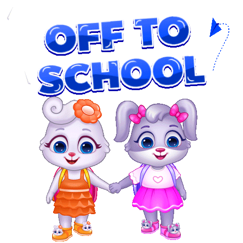 Back To School Hugs Sticker by Lucas and Friends by RV AppStudios