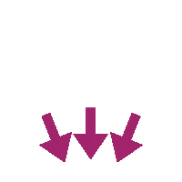 Pink Pfeil Sticker by level up your social media