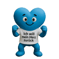 Herz Sticker by level up your social media / Manja Elsässer