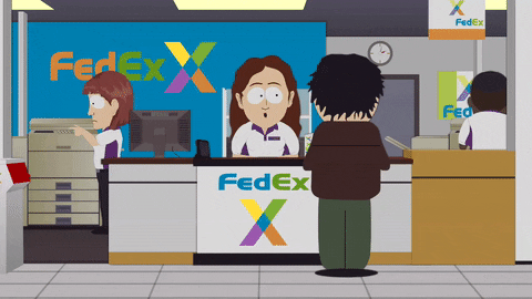 service shipping GIF by South Park 