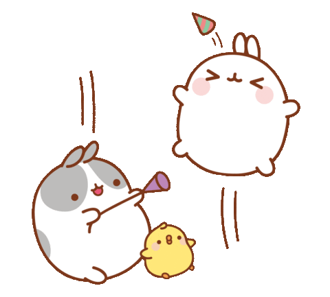 Fun Love Sticker by Molang