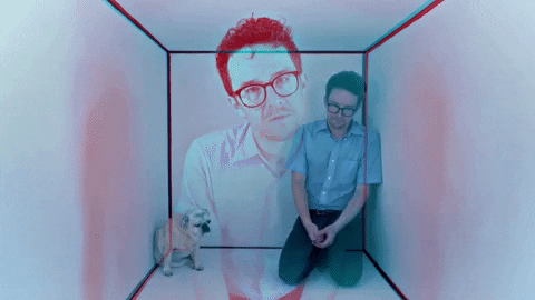 mergerecords giphyupload puppy dogs plants GIF