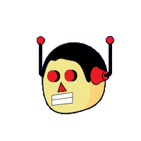 edgarasmitas happy smile robot ai Sticker
