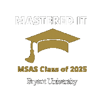 Sticker by Bryant Graduate Programs