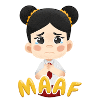 dafalulu girl sad cry sorry Sticker