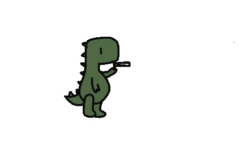 Dino Sticker by BVK Students Hannover