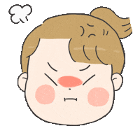 Angry Fume Sticker