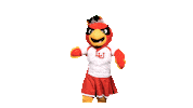 Big Red Lu Sticker by Lamar University