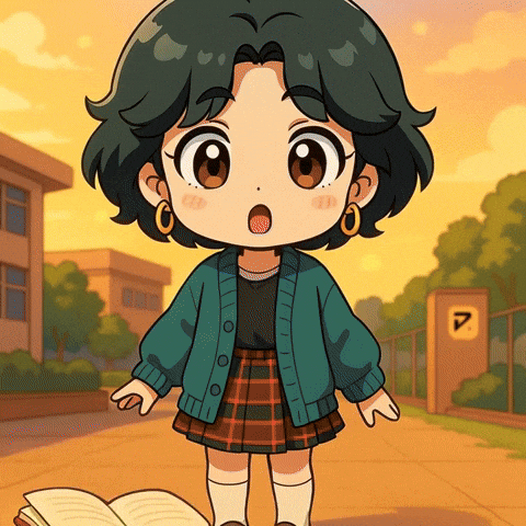 School Chibi GIF by Persona