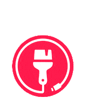 paintable art logo digital painting Sticker