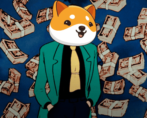 Money Win GIF by Baby Doge Coin