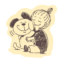 Dog Love Sticker by nicocook