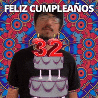 ¡Feliz 32.º cumpleaños!