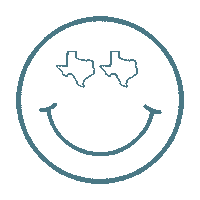 Texas Sticker by Christy Jo Lightfoot