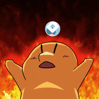 Burning On Fire GIF by Apeironnft