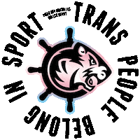 Roller Derby Trans Sticker by Tiger Bay Brawlers