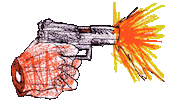 Gun Robinson Sticker by Neerlandsdope