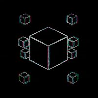 1mposter art animation loop 3d GIF