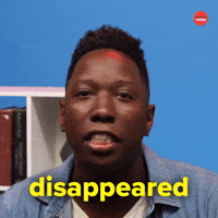 disappeared