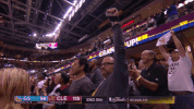 excited cleveland cavaliers GIF by NBA