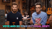 vote be your mythical best GIF by Rhett and Link