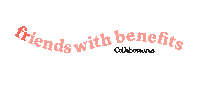 Friends With Benefits Sticker by Collabosaurus