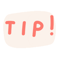 Tips Sticker by Mama's Meisje