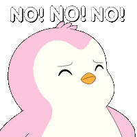 Scared No Way Sticker by Pudgy Penguins