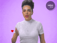 salonline love cute girl kiss GIF