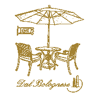 Dehors Sticker by Dal Bolognese
