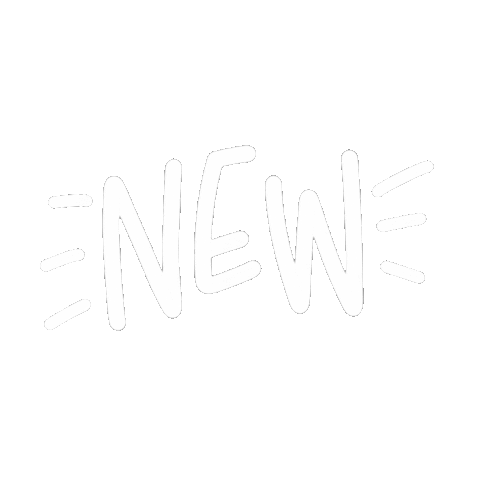 New Post Lettering Sticker