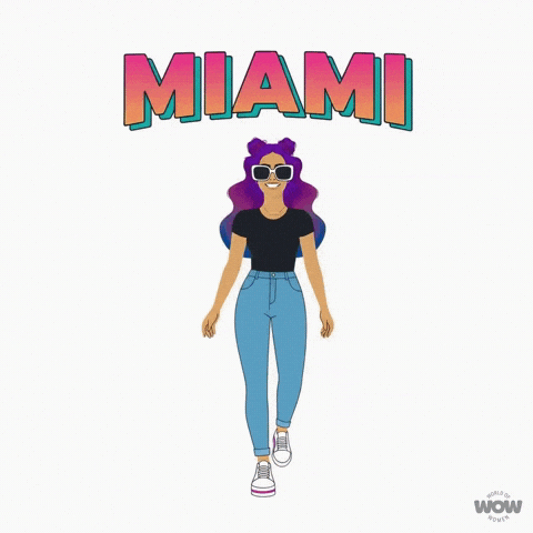 Palm Trees Wow GIF by World Of Women