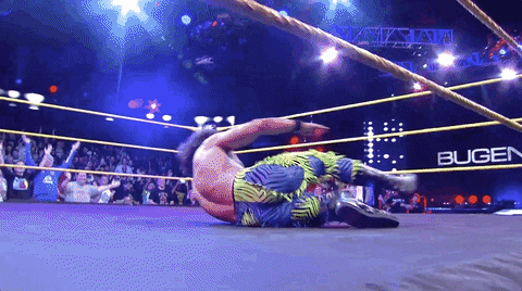rock n roll spinning GIF by WWE