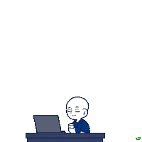 Laptop Life Sticker by ironbrij