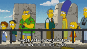 Lisa Simpson Wall GIF by The Simpsons